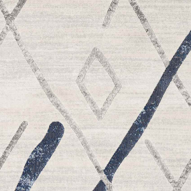 Susteren Modern White Area Rug