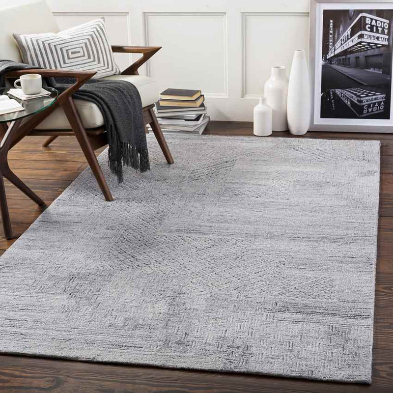 Trintelen Global Medium Gray Area Rug