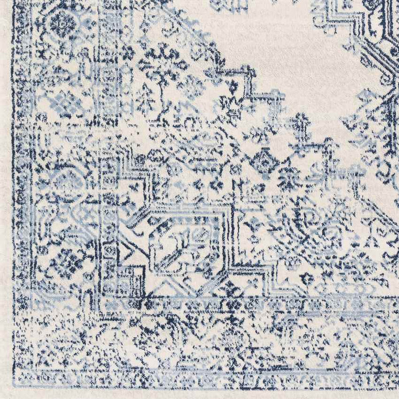 Ulvend Traditional Blue Area Rug