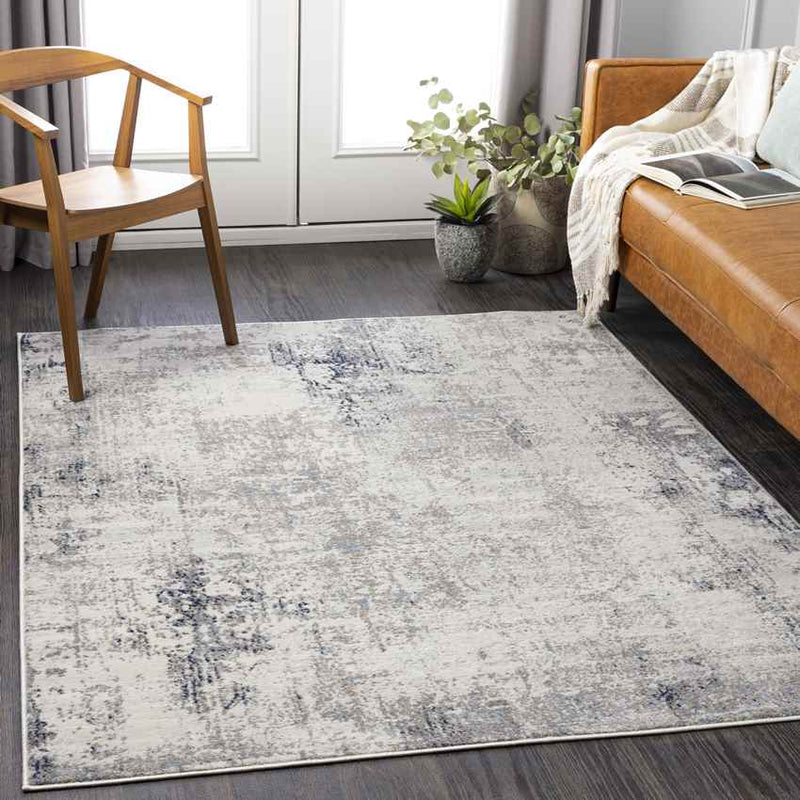 Vaesrade Modern Grey Area Rug