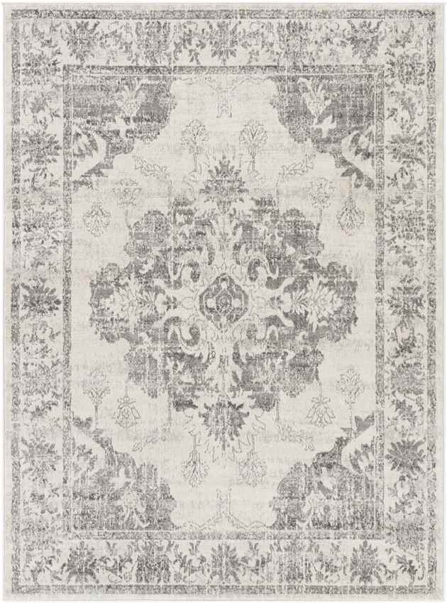 Veulen Traditional Grey Area Rug