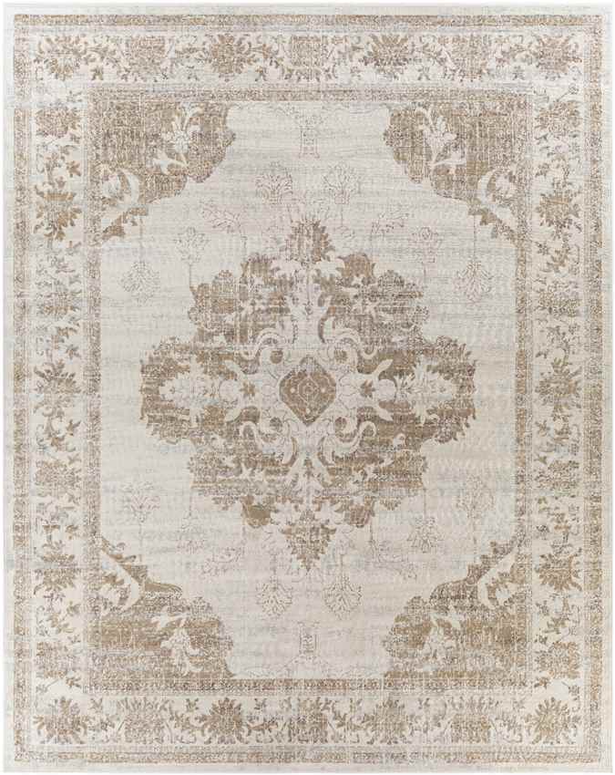 Veulen Traditional Yellow Area Rug