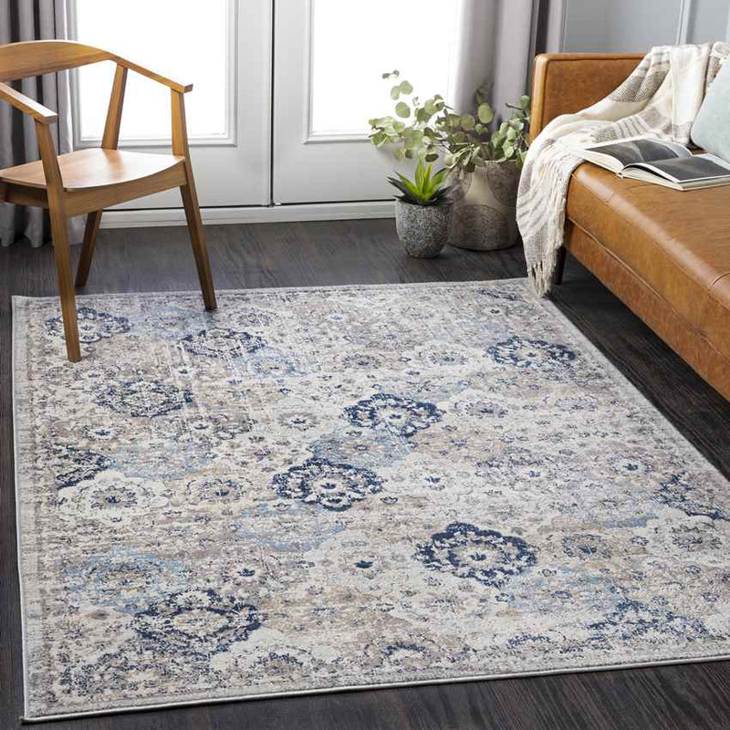 Viel Traditional Brown Area Rug