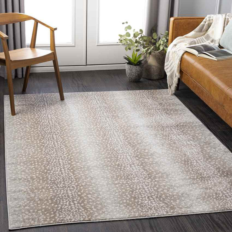 Vilt Modern Tan Area Rug