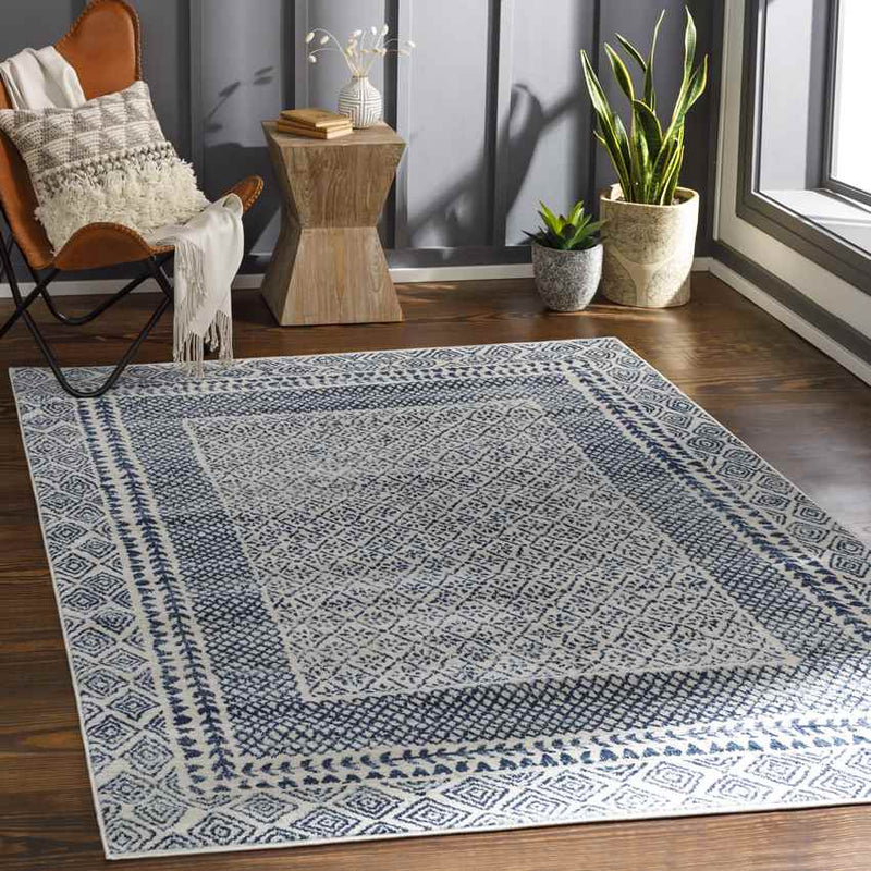 Voorst Global Blue Area Rug