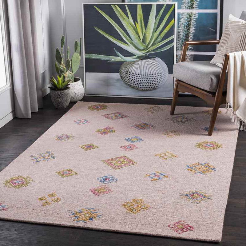 Weverslo Global Pink Area Rug