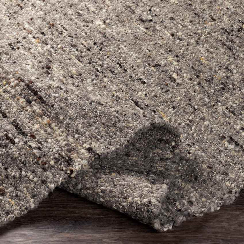 Uderns Modern Charcoal Area Rug