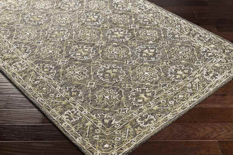 Wieen Traditional Medium Gray Area Rug