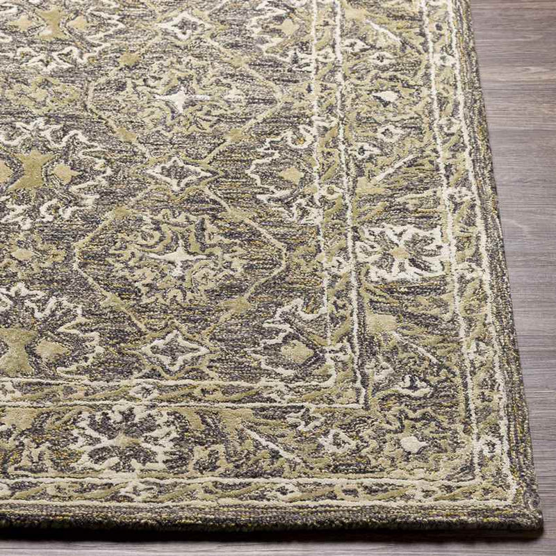 Wieen Traditional Medium Gray Area Rug