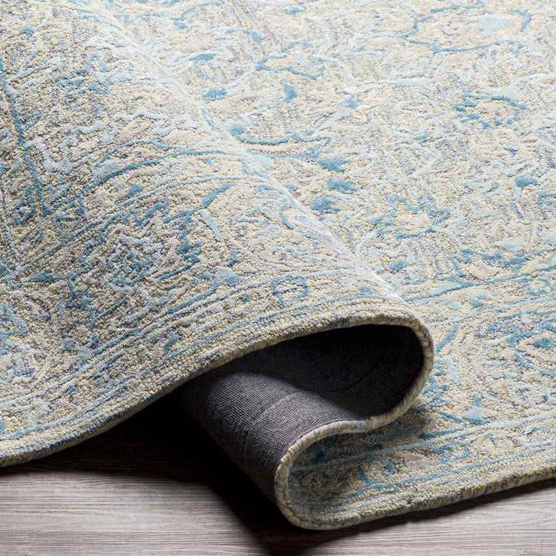 Wielder Traditional Blue Area Rug