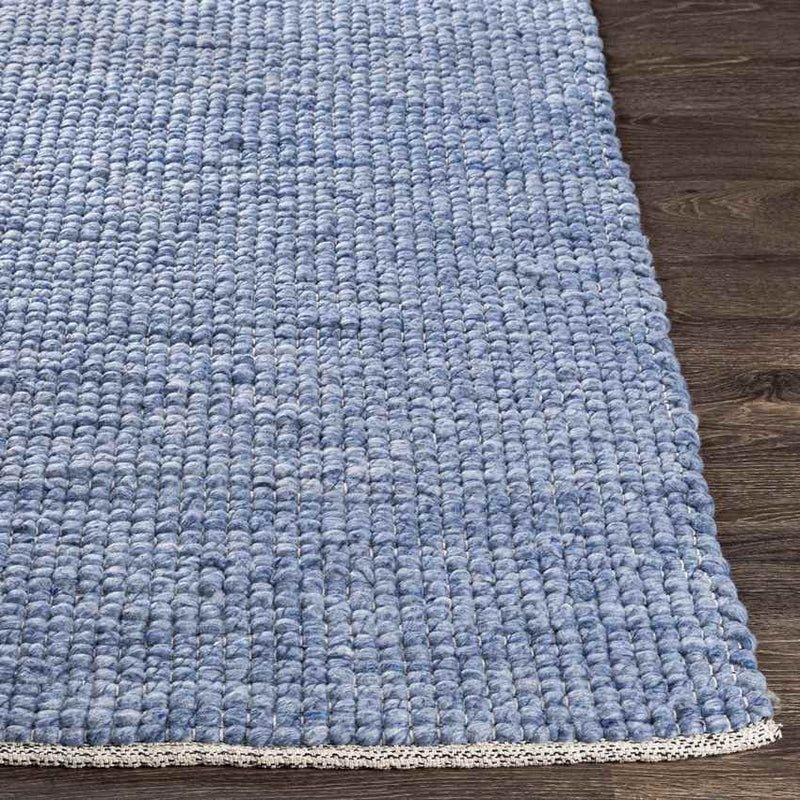 Arwerd Modern Pale Blue Area Rug