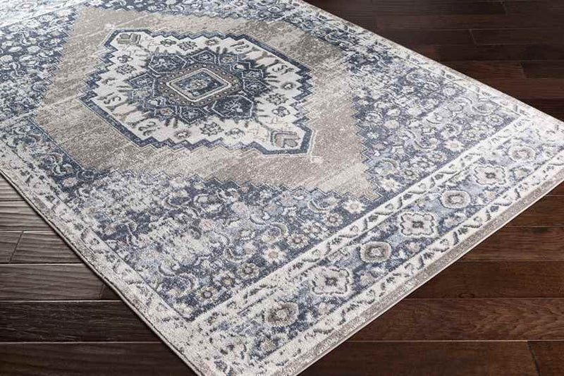 Beerta Traditional Taupe Area Rug