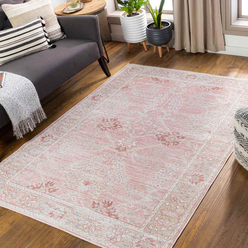 Beswerd Traditional Cream Area Rug