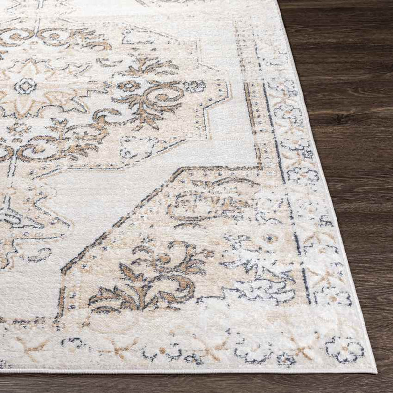 Bakkerom Traditional White Area Rug