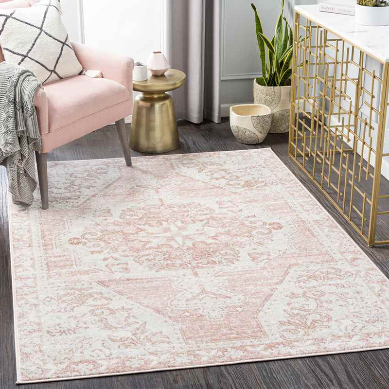 Bakkerom Traditional Cream Area Rug