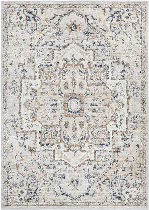 Barlage Traditional Brown Area Rug