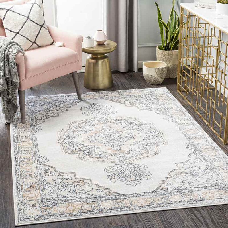 Bethlehem Traditional Cream Area Rug