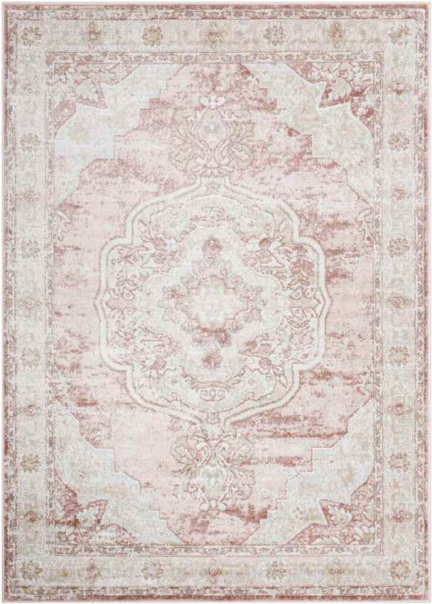 Bethlehem Traditional White Area Rug