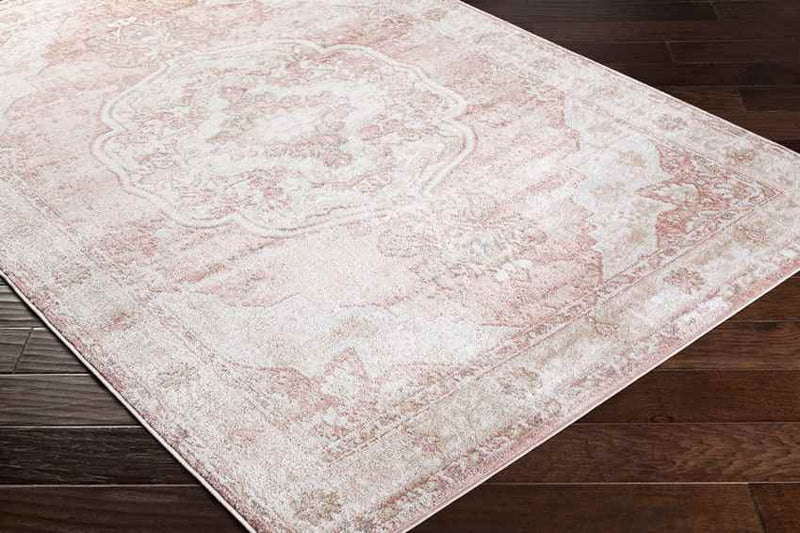 Bethlehem Traditional White Area Rug