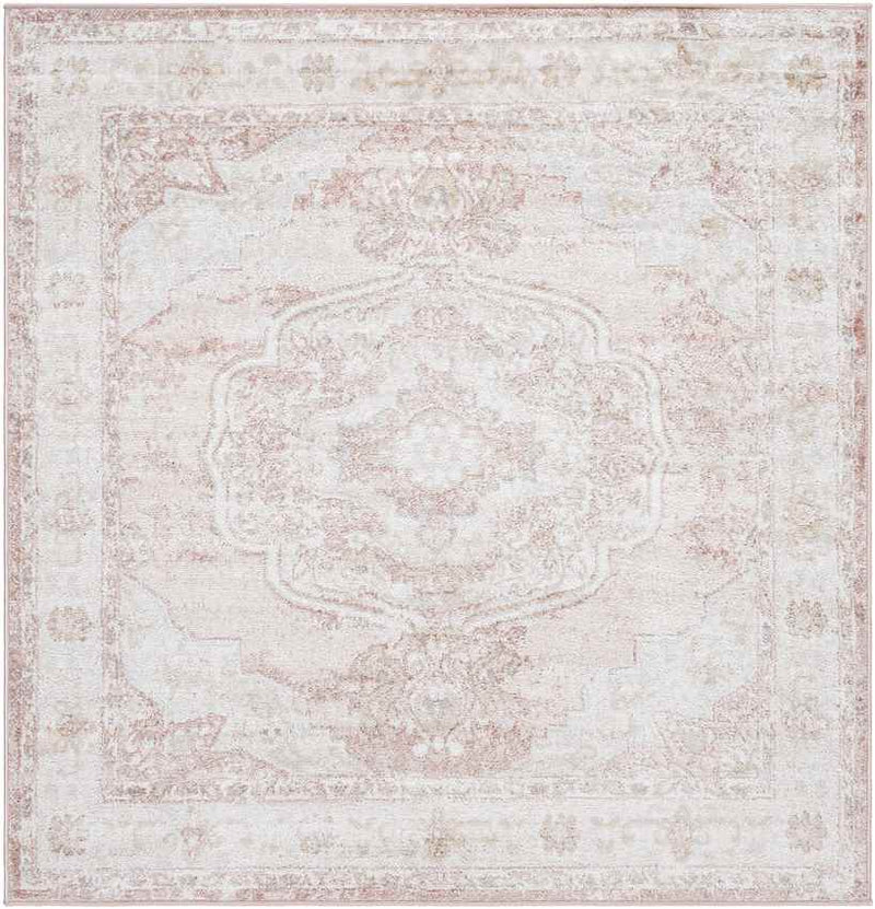 Bethlehem Traditional White Area Rug