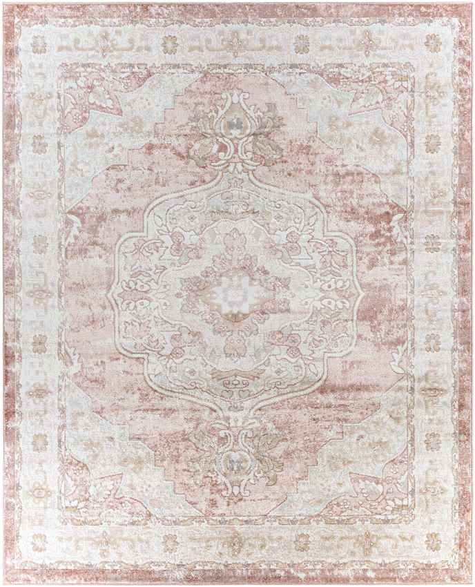 Bethlehem Traditional White Area Rug