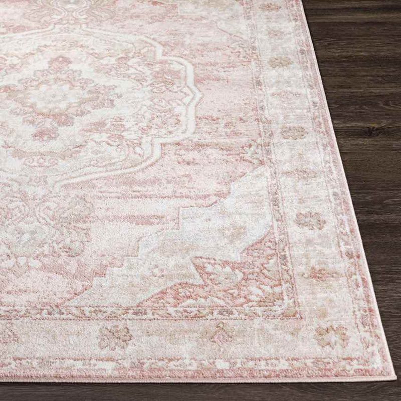 Bethlehem Traditional White Area Rug