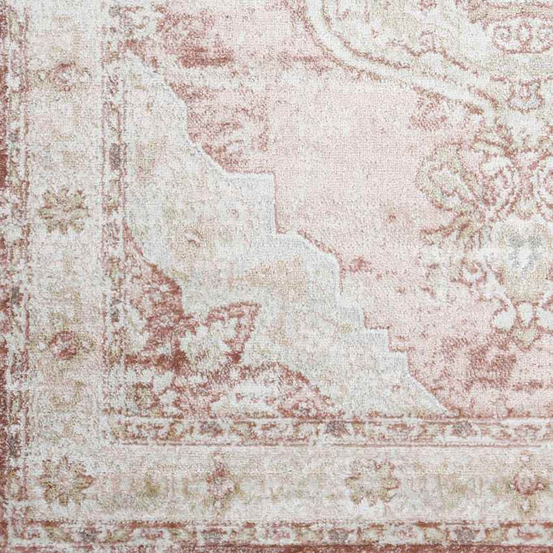 Bethlehem Traditional White Area Rug