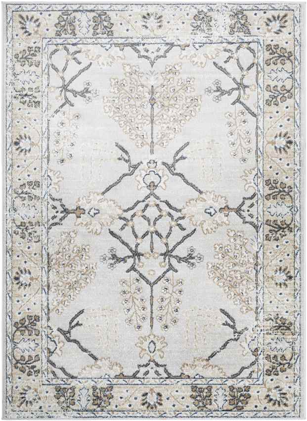 Beswerd Traditional Brown Area Rug