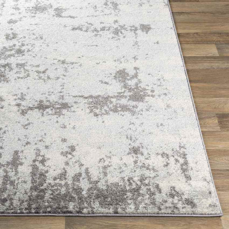 Leah Modern White Area Rug