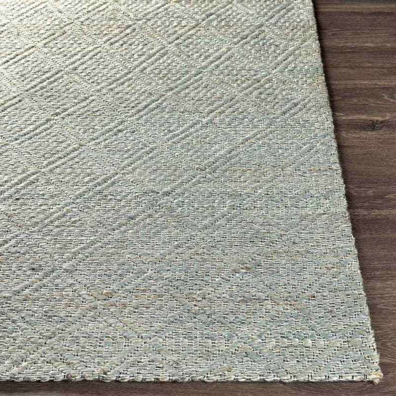 Ewer Modern Green Area Rug