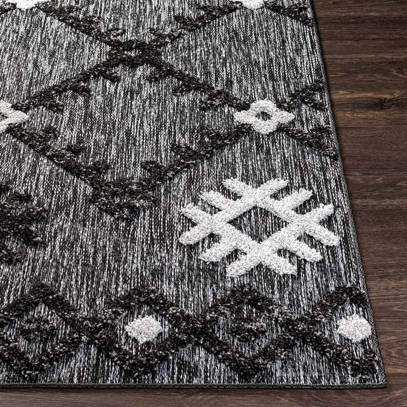 Fiemel Global Black Area Rug