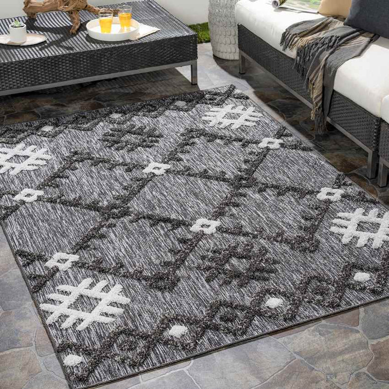 Fiemel Global Black Area Rug