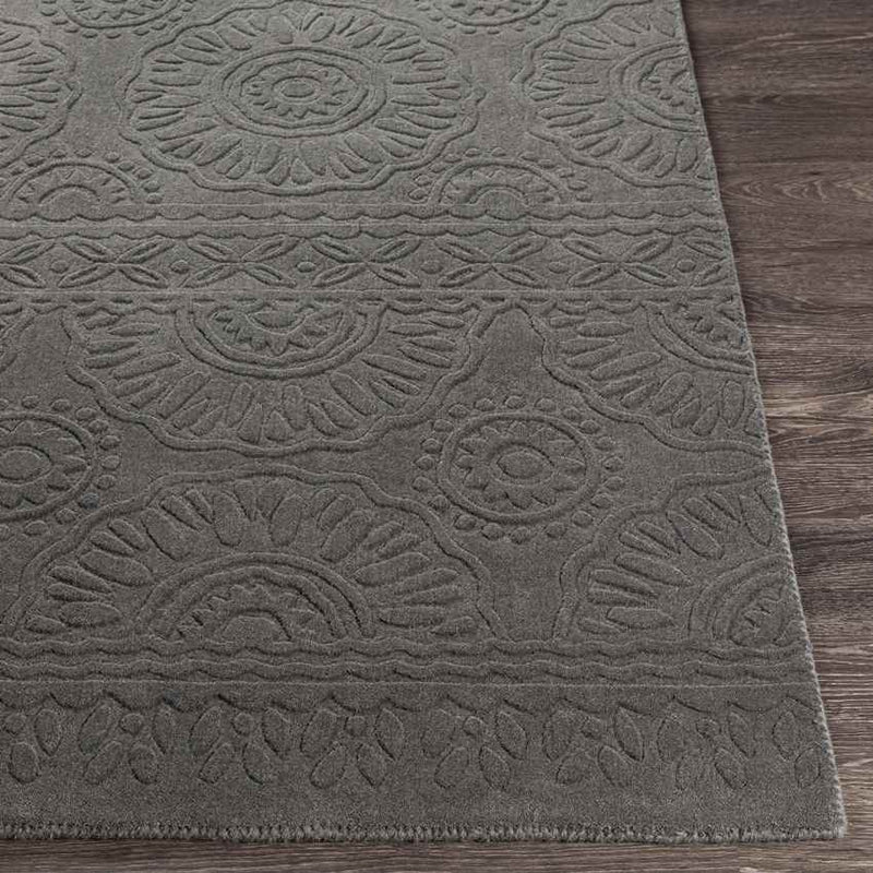 Harpel Modern Charcoal Area Rug