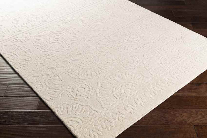 Harpel Modern Beige Area Rug