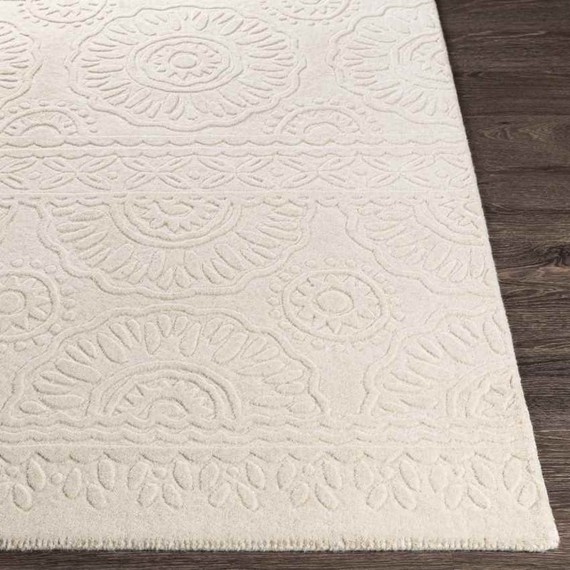 Harpel Modern Beige Area Rug