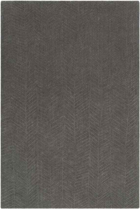 Hebrecht Modern Charcoal Area Rug