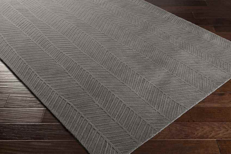 Hebrecht Modern Charcoal Area Rug