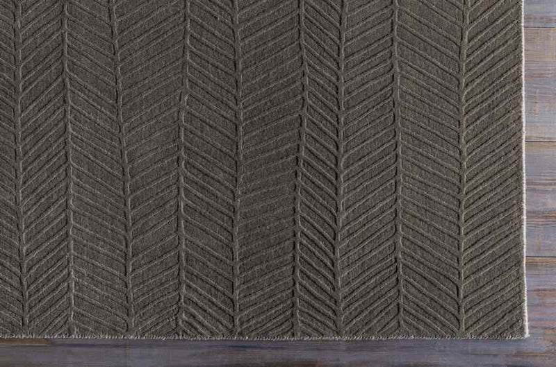 Hebrecht Modern Charcoal Area Rug