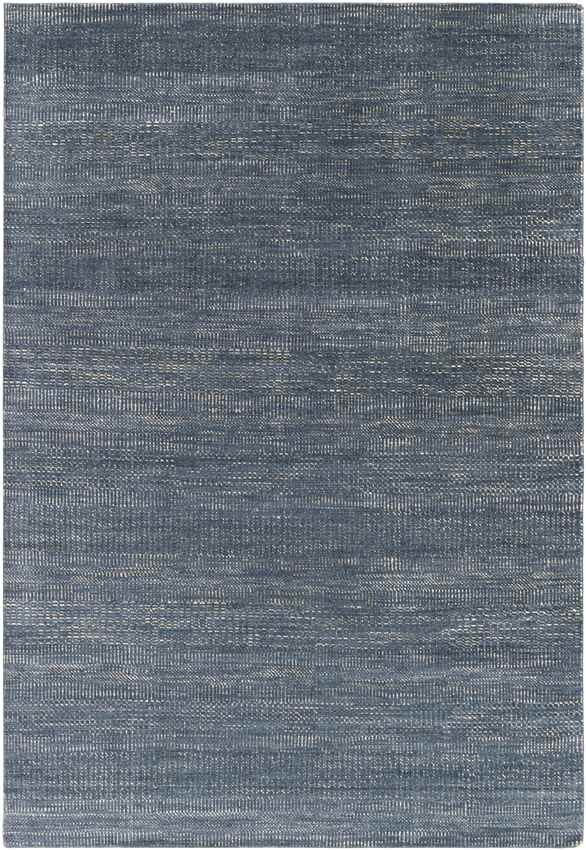 Hefswal Modern Dark Blue Area Rug