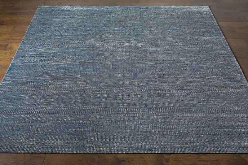 Hefswal Modern Dark Blue Area Rug