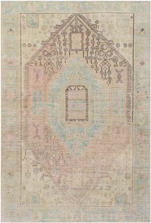 Horsten Traditional Beige Area Rug