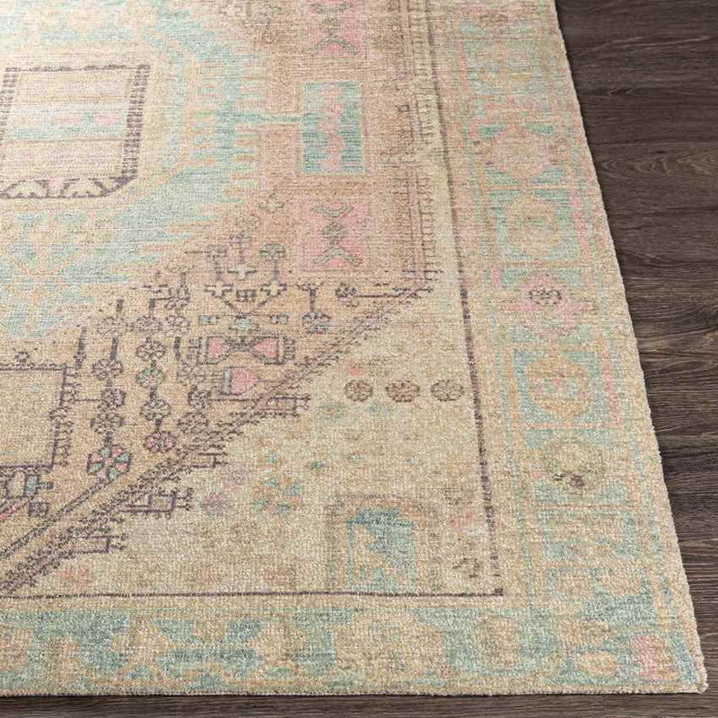 Horsten Traditional Beige Area Rug