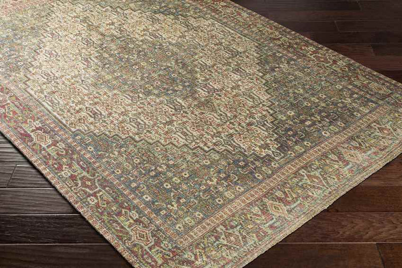 Kantens Traditional Burnt Orange Area Rug