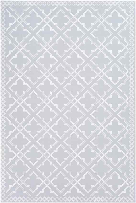 Opende Traditional White Area Rug