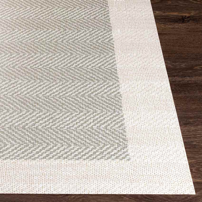 Midwolda Traditional Grey Area Rug