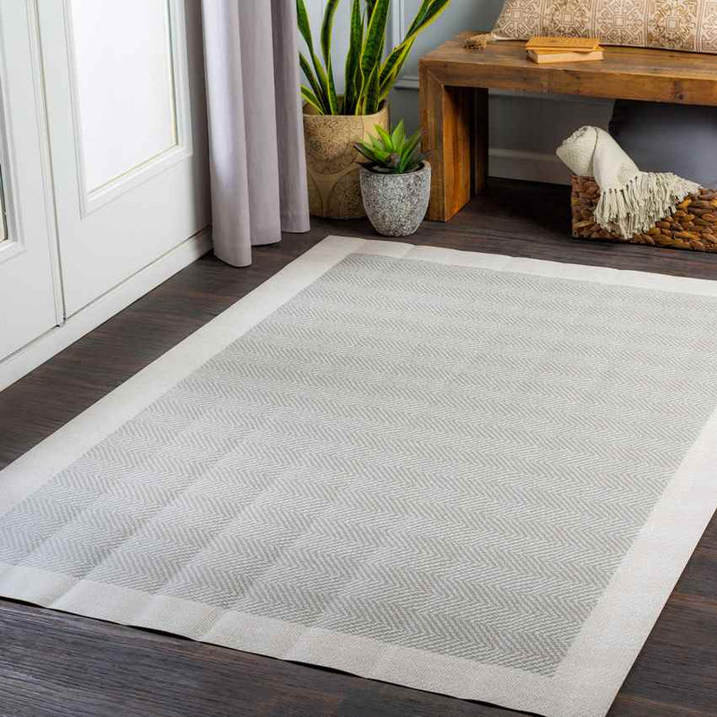 Midwolda Traditional Grey Area Rug