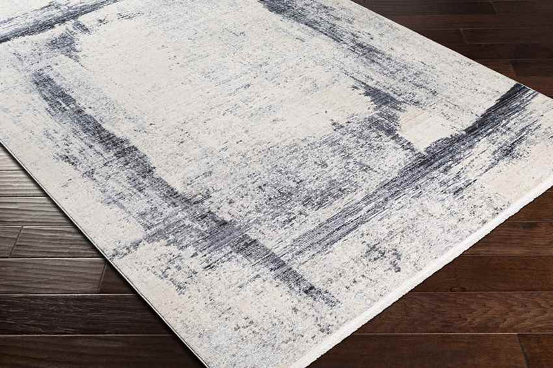 Polen Modern Medium Gray Area Rug