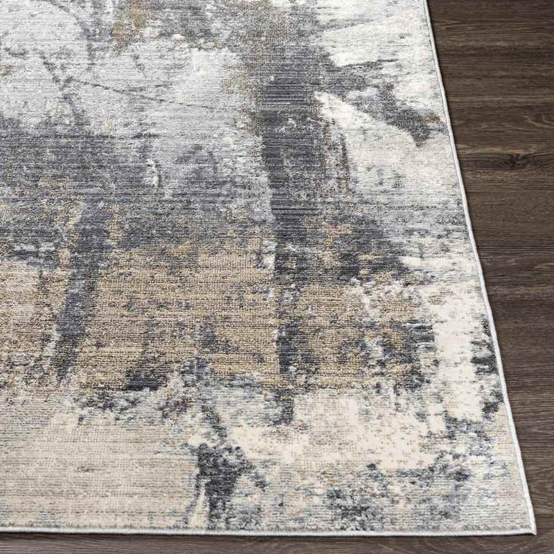 Rijsdam Modern Black Area Rug