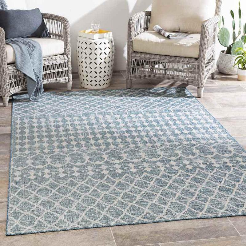 Ruiten Global Dark Blue Area Rug