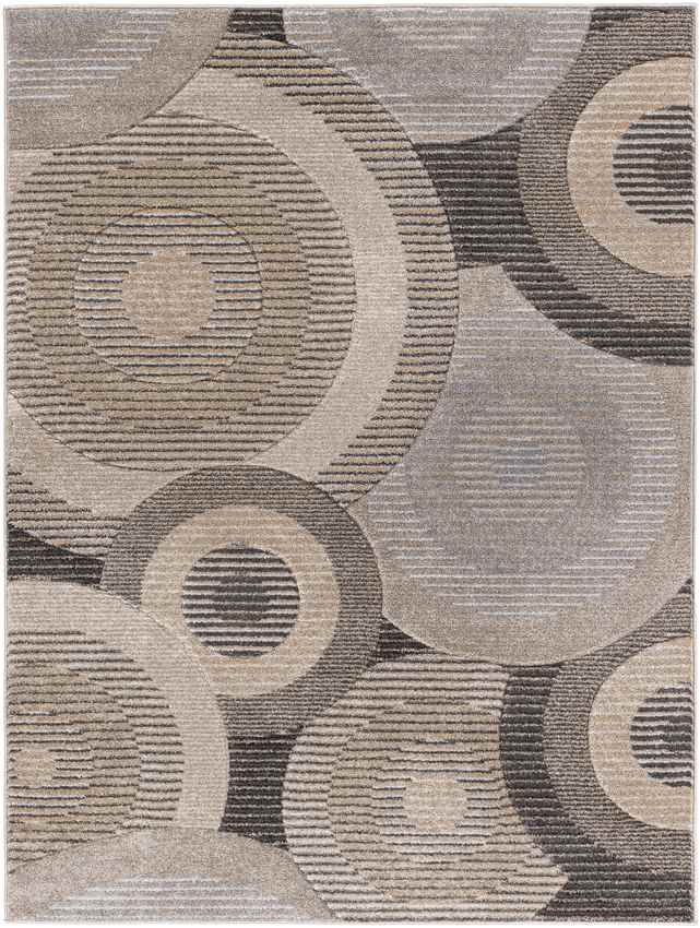 Weite Modern Brown Area Rug